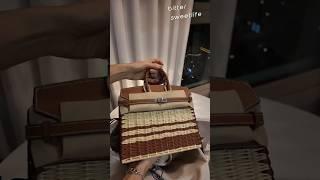 Hermès Unboxing: Birkin Picnic 25 Gold 에르메스 버킨백 피크닉 25 골드 #hermes #Unboxing #hermesbirkin #picnic