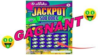 GRATTAGE FDJ   1 JACKPOT GAGNANT