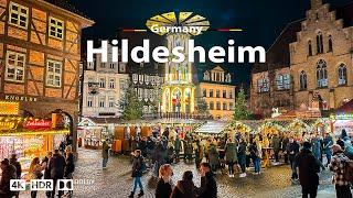 Hildesheim, Germany  Christmas Market 2023  4K 60fps HDR Cinematic Virtual Tour