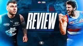 Review | Carlton v Western Bulldogs | AFL Round 18, 2024