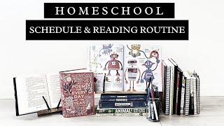 LOOK INSIDE OUR DAY : Homeschool Schedule + Reading Routine / 4th Grade Homeschool