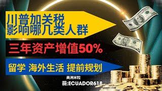 川普上任会影响哪几类人群？如何对策？ 三年资产增值50%