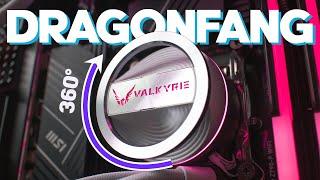 An AIO with a Fidget Spinner ! Valkyrie Dragonfang 360 Review | The Unbox View