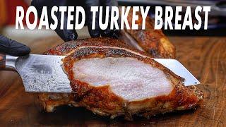 Roasted Turkey Breast For Thanksgiving - Brined And Glazed - Juicy & Delicious