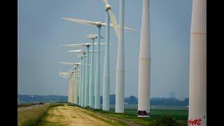 Wind farm Eemmeerdijk/Zeewolde 17x NedWind NW55 and wind farm Princes Alexia 36 x Repower 3.4M104