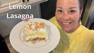 Simple and easy summer dessert | No Bake Lemon Lasagna | Miss Annie | Unusual dessert recipe