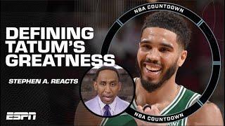 TOO MUCH PRESSURE?! Stephen A. addresses Jayson Tatum’s expectations ️ | NBA Countdown