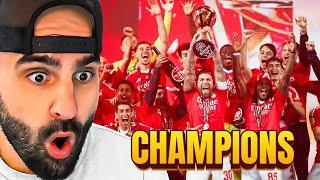 Benfica CAMPEÕES Taça da Liga vs Sporting In Penalties I REACTION