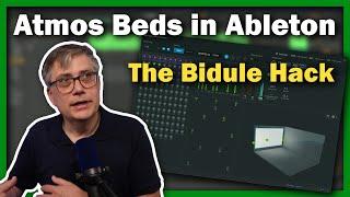 How to create an Atmos bed in Ableton Live: The Bidule Hack