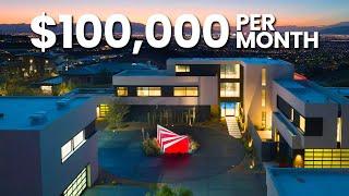TAYLOR SWIFT'S $100,000 PER MONTH SUPERBOWL HOUSE!