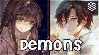 Nightcore - Demons (Switching Vocals) - (Lyrics)