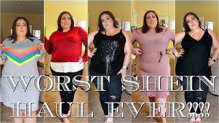 WORST SHEIN PLUS TRY-ON HAUL EVER!!! | PLUS SIZE FASHION