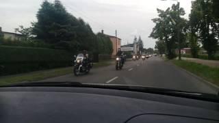 Knurów parada motocykli