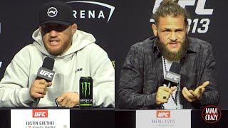 Justin Gaethje vs. Rafael Fiziev 2 Press Conference Highlights UFC 313