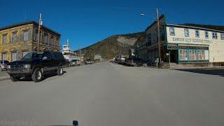 Driving around Dawson City, Yukon