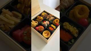 pack my bento with me #asmr #food #asmrfood #bento #lunchbox #lunch #foodie #shorts