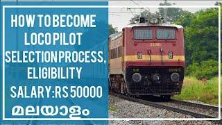 How To Become a Loco Pilot |Full Details In Malayalam