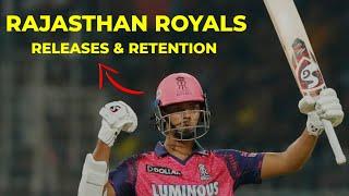 IPL 2024 - Rajasthan Royals Players Releases and Retention  ft. Sanju Samson, Prasidh Krishna