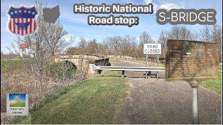 Historic National Road stop: S-Bridge, near Old Washington, Ohio