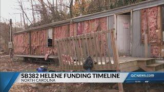 No timetable for when western North Carolina receives relief funds