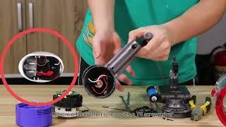 Trigger Replacement Video for Dyson V7 V8 Vacuum Cleaner Disassembly and Installation