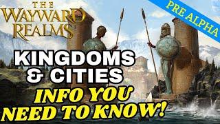 All the Info I Could Find on Kingdoms & Cities of The Wayward Realms