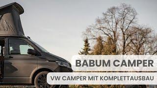 Grenzenlose Freiheit! Entdecke den babum Camper - VW T6.1 Campervan mit Komplettausbau Stubn