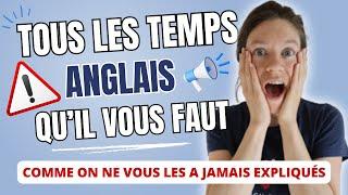  REVOIR TOUS LES TEMPS qu'il vous faut en anglais : comprendre la conjugaison des verbes en anglais