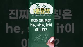 영어에서 3인칭은 he, she, it이 아니다?