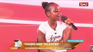 Super-talented Jannelle who won 2nd runners up on East AFricas Got Talent Show sings in French