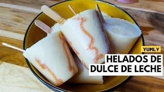 HELADO DE DULCE DE LECHE | Paletas de Arequipe | Yumly Food