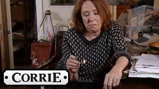 Coronation Street - Cathy Starts A Fire In Her Home