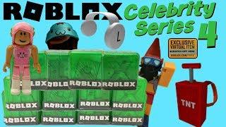 Roblox Celebrity SERIES 4 Blind Boxes + Code Items [UNBOXING]