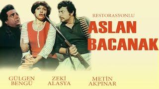 Aslan Bacanak Türk Filmi | FULL | ZEKİ ALASYA | METİN AKPINAR