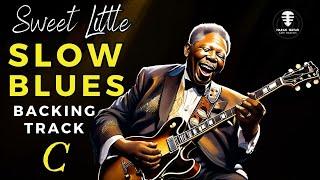 B.B. King's Sweet Little Slow Blues backing track - Jam in c