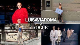 Florence Vlog Luisa Via Roma x British Vogue RUNWAY ICONS