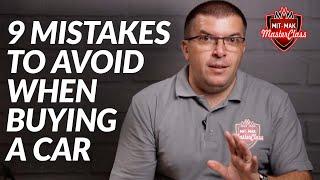 9 Mistakes To Avoid When Buying a Car | How to save money