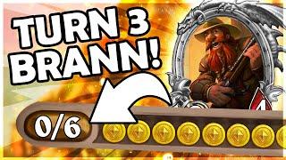 Turn 3 Brann into APM! | Hearthstone Battlegrounds