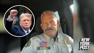 California sheriff quips he’s ‘changing teams,’ urges support for ‘convicted felon’ Trump