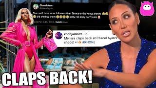 RHONJ star Melissa Gorga claps back at Chanel Ayan for claiming she bought her followers