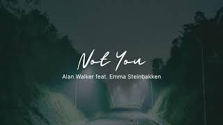 Not You - Alan Walker feat. Emma Steinbaken ( slowed +reverb )