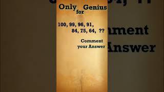  How much IQ you have #shorts #reasoningpuzzle  #mathspuzzles #viralshorts #mathstricks #trending