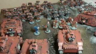 Massive Blood Angels army, Forge World, and magnetized everything!