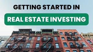 GETTING STARTED in Real Estate? Know your options! | #realestateinvesting