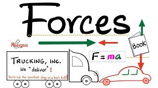 Physical Forces- Newton's Laws of Motion - Types of Forces - Mass, Acceleration - Mechanics -Physics