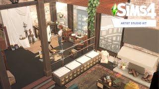 ARTIST STUDIO APARTMENT | The Sims 4  Artist Studio Kit