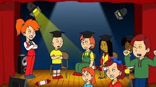 Caillou Gets Grounded on his Graduation Day