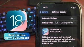 iOS 18 Beta 3 is HERE - Should You Download