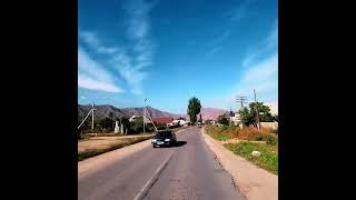 Start of long road trip Kyrgyzstan - Kazakhstan - Russia #travel #mountains #driving #roadtrip