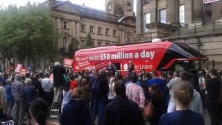 What Boris Johnson had to say to Preston during Vote Leave visit